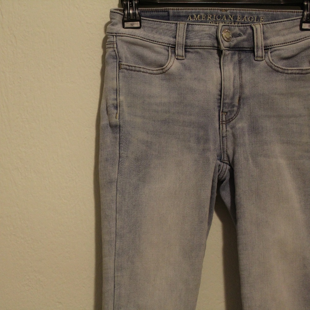 american eagle / jeggings / light wash